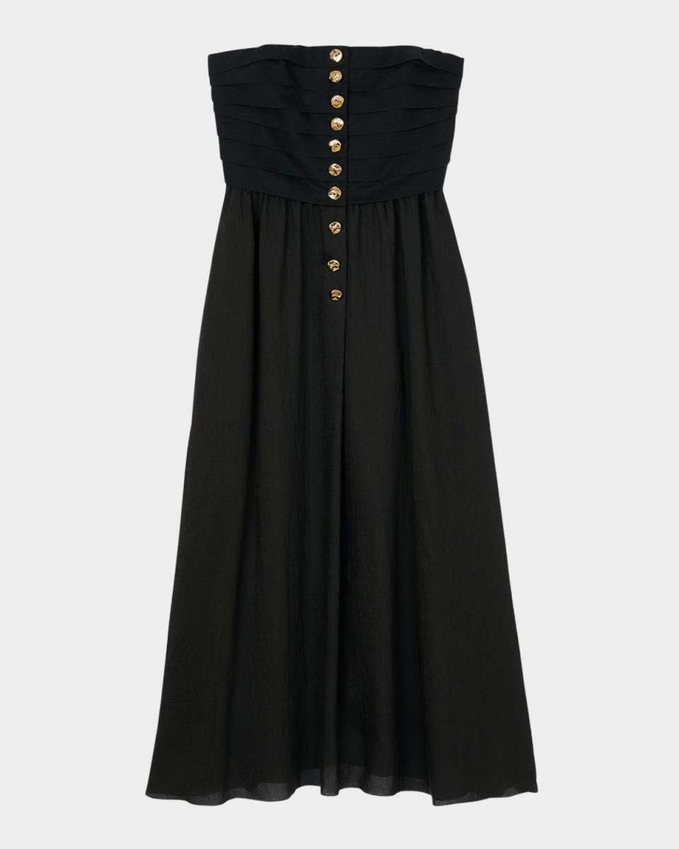 Nazareth Strapless Midi Dress
